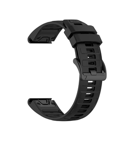 QUICKFIT | Garmin QuickFit 22mm - Silikone Rem - MotionTrack™ - Sort - DELUXECOVERS.DK