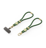 Mobilrem, håndledsrem, Nylon snor | DUX DUCIS™ Kort Nylon Snor / Strop til Mobil & iPhone - Mørkegrøn - DELUXECOVERS.DK