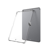 iPad Air 6 11" 2024 | iPad Air 11" (2024/2025/2026) - Silent Stødsikker Silikone Cover - Gennemsigtig - DELUXECOVERS.DK