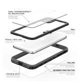 iPhone 11 Pro Max | iPhone 11 Pro Max - Redpepper™ IP68 Vandtæt Håndværker Cover - Sort - DELUXECOVERS.DK