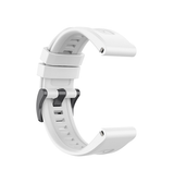 QUICKFIT | Garmin QuickFit 22mm - ACTIVE™ Velo Silikone Rem - Hvid - DELUXECOVERS.DK