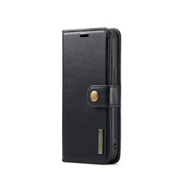 iPhone 7 / 8 / SE (2020/2022) | iPhone 7/8/SE(2020/2022) - Vintage 2-i-1 læder etui (aftageligt cover) – Sort – DG.MING™ - DELUXECOVERS.DK