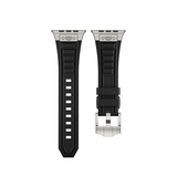 Apple Watch 42-49mm | Apple Watch (42/44/SE/45/46/49mm) - High Stretch Armor Silikonerem - Sort - DELUXECOVERS.DK