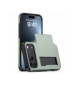 iPhone 17 Pro Max | iPhone 17 Pro Max - Deluxe™ Håndværker Cover M. Kortholder - Army - DELUXECOVERS.DK