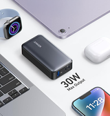Powerbank | Anker® 533 | 30W Powerbank 10.000 mAh - Blå - DELUXECOVERS.DK