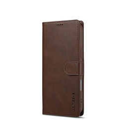 iPhone 17 Pro | iPhone 17 Pro - LC.IMEEKE™ Læder Cover M. Kortholder - Brun - DELUXECOVERS.DK