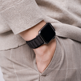 Apple Watch 38-42mm | Apple Watch (38/40/SE/41/42mm) - L'Empiri™ Trail-X Nylon Loop - Sort - DELUXECOVERS.DK