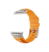 Apple Watch 42-49mm | Apple Watch (42/44/SE/45/46/49mm) - High Stretch Armor Silikonerem - Orange - DELUXECOVERS.DK