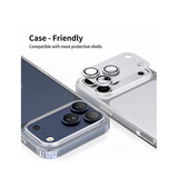 iPhone Beskyttelsesglas | iPhone 17 Pro Max - XDCASE™ Armor Kamera Linse Beskyttelsesglas - Sølv - DELUXECOVERS.DK
