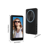 | MagSafe Selfie Display til Mobil - Sort - DELUXECOVERS.DK