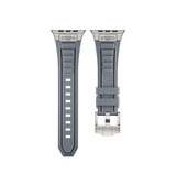 Apple Watch 42-49mm | Apple Watch (42/44/SE/45/46/49mm) - High Stretch Armor Silikonerem - Lysegrå - DELUXECOVERS.DK