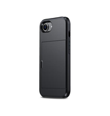 iPhone 17e / 16e | iPhone 17e / 16e - Deluxe™ Håndværker Cover M. Kortholder - Sort - DELUXECOVERS.DK