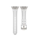 Apple Watch 42-49mm | Apple Watch (42/44/SE/45/46/49mm) - High Stretch Armor Silikonerem - Hvid - DELUXECOVERS.DK
