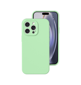 iPhone 16 Pro Max | iPhone 16 Pro Max - Deluxe™ Jelly Silikone Cover - Mint Grøn - DELUXECOVERS.DK