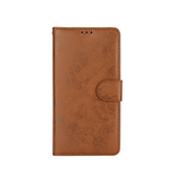iPhone 16 Plus | iPhone 16 Plus - Vintage 2-i-1 Læder Etui M. Aftageligt Cover - Brun - DELUXECOVERS.DK