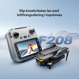 Drönare | Professionell Drönare V.2.0 - 4K Dubbelkamera - Borstlös - GPS - Svart - DELUXECOVERS.SE