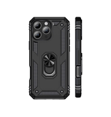 iPhone 13 Pro | iPhone 13 Pro - NX Pro™ Armor Cover m. Ring Holder - Sort - DELUXECOVERS.DK