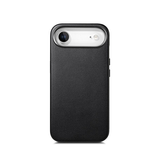iPhone 17 Air | iPhone 17 Air - DeLX® Læder Cover - MagSafe Kompatibel - Sort - DELUXECOVERS.DK