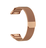 QUICKFIT | Garmin QuickFit 26mm - L'Empiri™ Milanese Loop / Rem - Rose Guld - DELUXECOVERS.DK