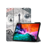 iPad Air 6 13" 2024 | iPad Air 13" (2024/2025/2026) - DeLX™ Trifold ArtCover M. Stander - Noir - DELUXECOVERS.DK