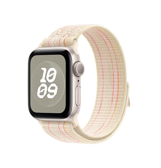 Apple Watch 38-42mm | Apple Watch (38/40/SE/41/42mm) - Enduro Weave - Beige/Pink - DELUXECOVERS.DK