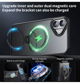 iPhone 16 | iPhone 16 - DeLX™ MagSafe Cover M. Stander - Sort - DELUXECOVERS.DK