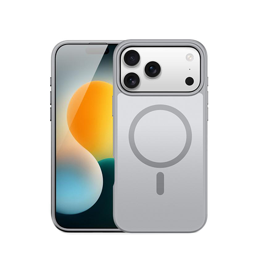 iPhone 17 Pro | iPhone 17 Pro - DUX DUCIS™ MagSafe Silikone Cover - Grå - DELUXECOVERS.DK