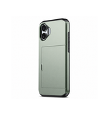 iPhone 16 | iPhone 16 - Deluxe™ Håndværker Cover M. Kortholder - Army - DELUXECOVERS.DK
