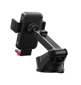 Mobilholder Trådløs (QI) | JOYROOM™ - Trådløs Mobilholder – 15W Hurtig Opladning - Sort - DELUXECOVERS.DK