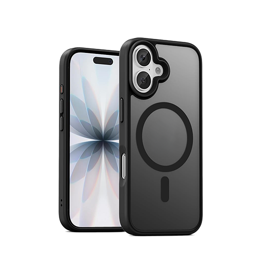 iPhone 17 | iPhone 17 - MagSafe Silikone Cover - NovoShield™ - Sort - DELUXECOVERS.DK