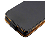 iPhone 17e / 16e | iPhone 17e / 16e - Diary Vertikal Læder FlipCover Etui - Sort - DELUXECOVERS.DK