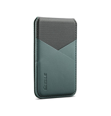 Mobil kortholder | <X>ESEBLE™ - RFID Læder Kortholder til iPhone - M. MagSafe - Mørkegrøn - DELUXECOVERS.DK