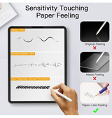 iPad Beskyttelseglas | iPad Air 13" (2024/2025/2026) - Paper-Feel Papir Tekstur Skærmbeskyttelse - DELUXECOVERS.DK