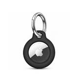 AirTag | Apple AirTag 1/2 PC Nyckelring med karbinhake - 4 st - Svart - DELUXECOVERS.SE