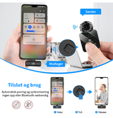 Mikrofon | Professionel Trådløs clip-on Mikrofon til (USB-C) - DELUXECOVERS.DK