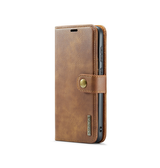 Samsung Galaxy S21+ | Samsung Galaxy S21+(Plus) - Vintage 2-i-1 læder etui (aftageligt cover) – Brun – DG.MING™ - DELUXECOVERS.DK