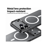 iPhone 18 Pro - ABEEL™ Frosted MagSafe Cover - Sort