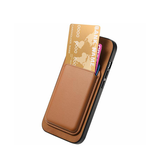 iPhone 17 Air | iPhone 17 Air - Valora™ MagSafe Cover med Aftagelig Kortholder - Retro Brun - DELUXECOVERS.DK