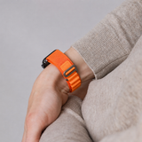 Apple Watch 38-42mm | Apple Watch (38/40/SE/41/42mm) - L'Empiri™ Trail-X Nylon Loop - Orange - DELUXECOVERS.DK