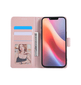 iPhone 17e / 16e | iPhone 17e / 16e - UNIQ™ Marble Læder Etui - Purple - DELUXECOVERS.DK