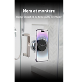 Mobilholder (Sugekop) | <X>X97 Premium Magnetisk Mobilholder | Sugekop 360° - MagSafe kompatibel - DELUXECOVERS.DK