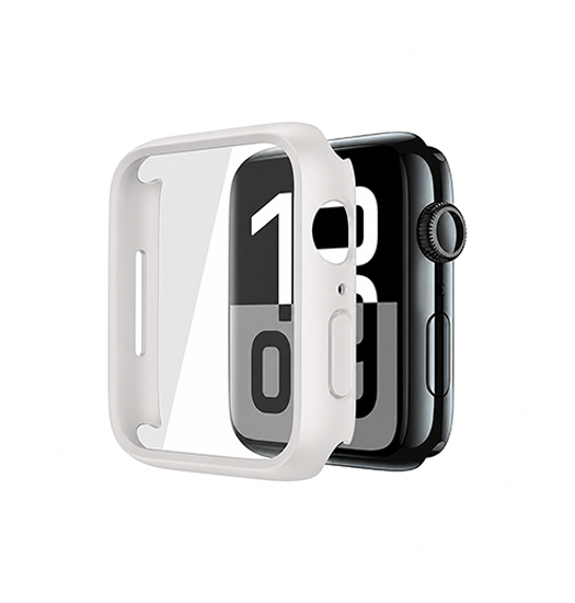 Apple Watch Cover | Apple Watch (38/40/41/42/44/45mm) - NX 360° Full Cover - Hvid - DELUXECOVERS.DK