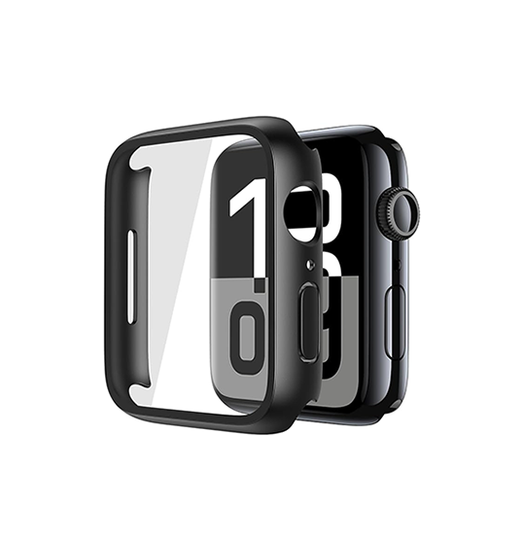 Apple Watch Cover | Apple Watch | NX 360° Full Cover - Sort (Vælg størrelse) - DELUXECOVERS.DK