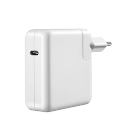 Vægoplader | USB-C oplader 87W til MacBook – Hvid (kompatibel) - DELUXECOVERS.DK