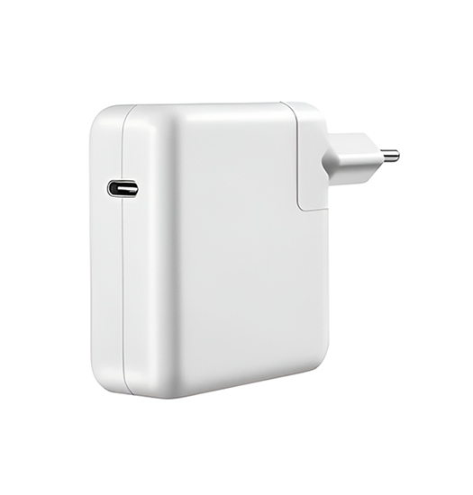 Vægoplader | USB-C oplader 87W til MacBook – Hvid (kompatibel) - DELUXECOVERS.DK