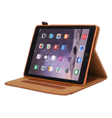 iPad Pro 9.7 | iPad Pro - 9.7" - Verona™ Multietui Ægte Læder Cover - Brun - DELUXECOVERS.DK