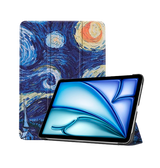 iPad Air 6 11" 2024 | iPad Air 11" (2024/2025/2026) - DeLX™ Trifold ArtCover M. Stander - Blue Sky - DELUXECOVERS.DK