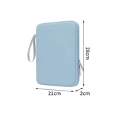 Universal Tablet Sleeve | BUBM® - Vandafvisende Anti-Slip Sleeve | Tablet - Maks 28 x 21cm - Blå - DELUXECOVERS.DK