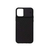 iPhone 12 Pro Max | iPhone 12 Pro Max - Valence™ Cam-Slide Håndværker Cover - Sort - DELUXECOVERS.DK