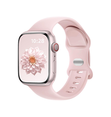 Apple Watch 38-42mm | Apple Watch (38/40/SE/41/42mm) - Luna™ Dame Silikonerem - Pink Sand - DELUXECOVERS.DK